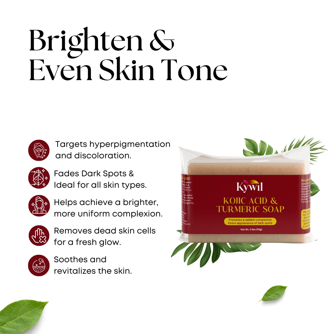 Kojic Acid & Turmeric Soap